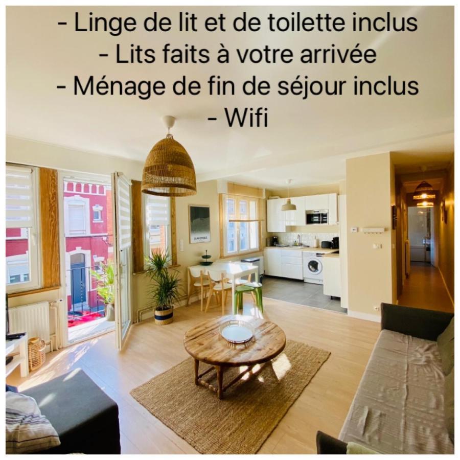Appartement "Escapade A Malo" 4 A 6 Personnes 5 Mn A Pied De La Plage Dunkirk Exterior foto